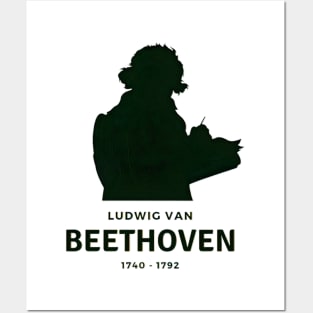 Ludwig van Beethoven (1740 - 1792) Posters and Art